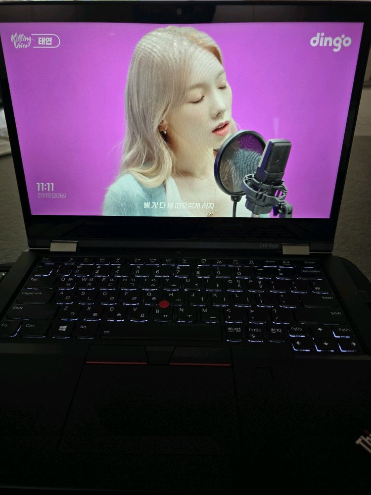 레노버 씽크패드(5650U/ 8GB/ 512GB) L13 Yoga 노트북 팝니다. 이미지