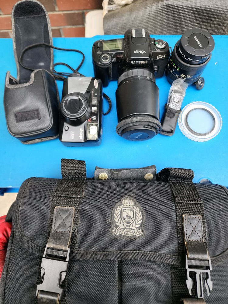 (부산) 삼성 GX-1+ 케녹스 Z145 DSLR 카메라 필름 카메라 골동품 소장품 이미지