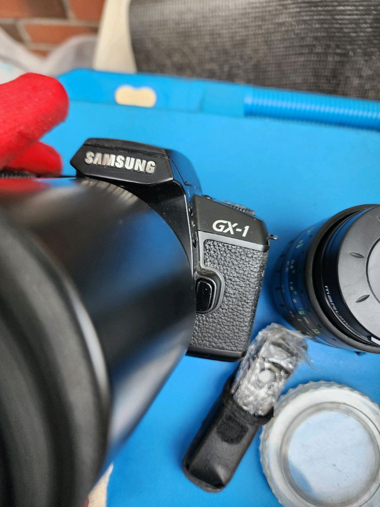 (부산) 삼성 GX-1+ 케녹스 Z145 DSLR 카메라 필름 카메라 골동품 소장품 이미지