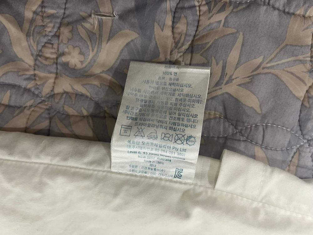 쉐르단 사틴순면 베개커버 이미지