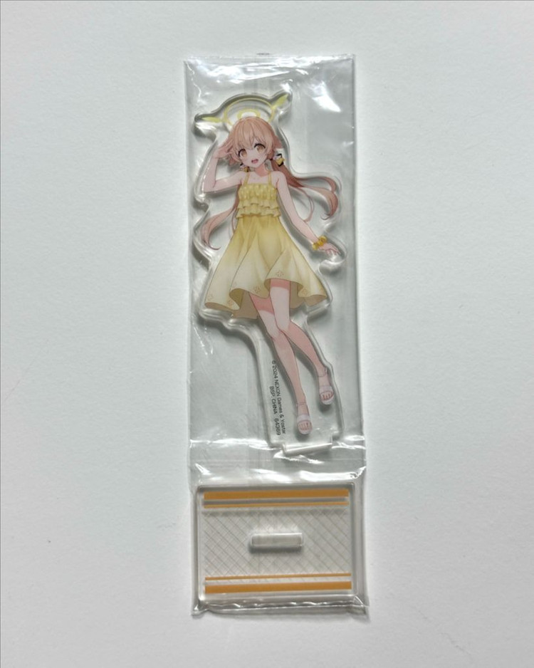 블루아카이브 쿠지 히후미 아크릴 스탠드 아지타니 블아 이치방 제일복권 굿즈 한정 이미지
