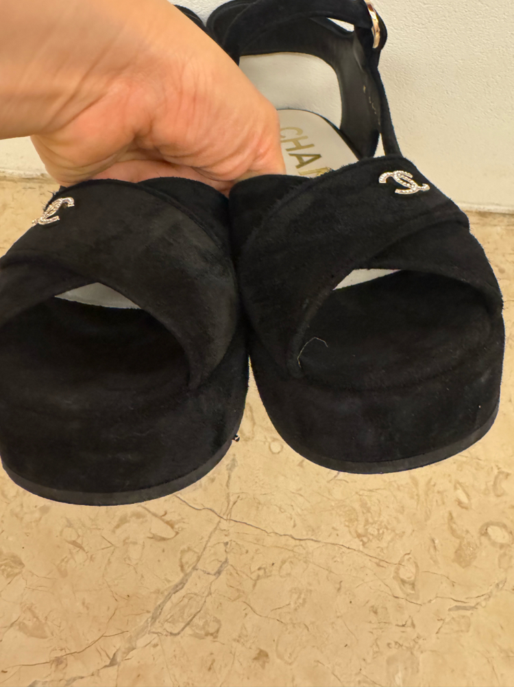 샤넬 샌들 36.5 이미지
