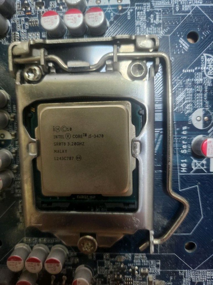 h61 보드 + i5 3470 + 8gb 메모리 이미지