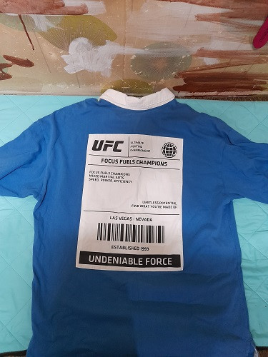 UFC 폴로 반팔 티셔츠 이미지