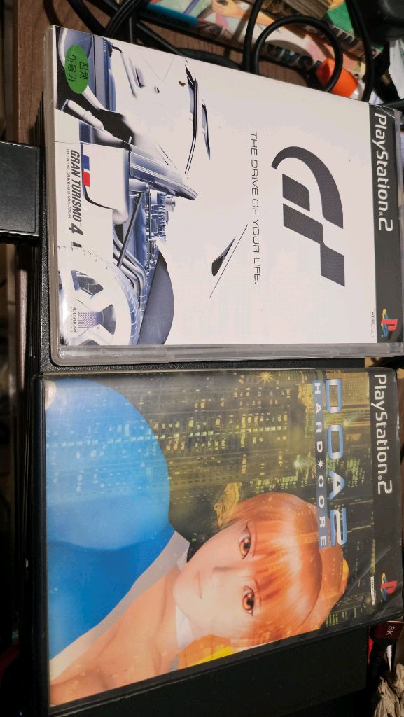 플스2 본체+패드2+메모리카드+게임2 이미지