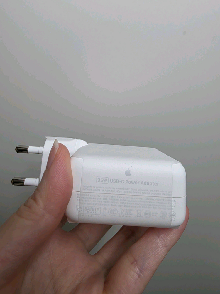 미개봉 정품 Apple 애플 35W 듀얼 USB-C 포트 전원 어댑터 이미지