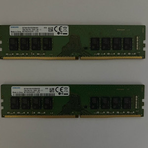 삼성 램 DDR4 2666 16기가 2개 판매합니다. 이미지