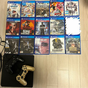 PS4 플스4 슬림 1TB + 듀얼쇼크2 + 게임14종 이미지