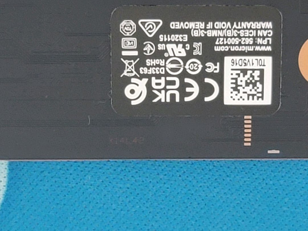 삼성, 마이크론 SSD 1TB Pcie 4.0 Nvme M.2 2280 규격 이미지