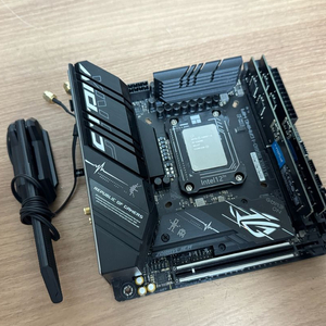 인텔 정품 i5-12600K + Asus Strix B660-i gaming wifi 이미지