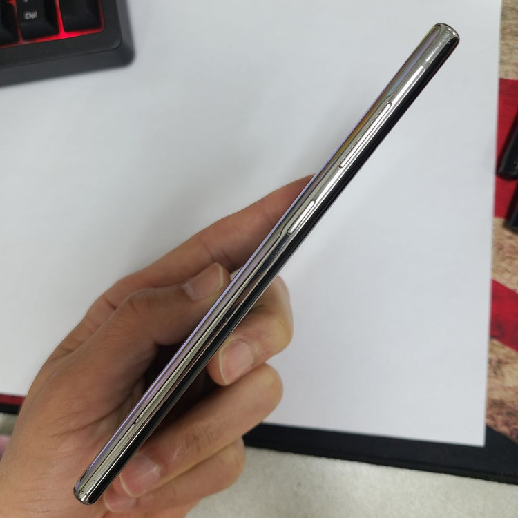 갤럭시 노트10 실버 256GB U+ 무잔상 중고폰 213263 이미지