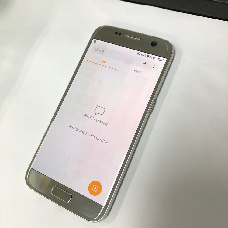 갤럭시S7 32GB 실버 SK 중고폰 서브폰 세컨폰 214187 이미지