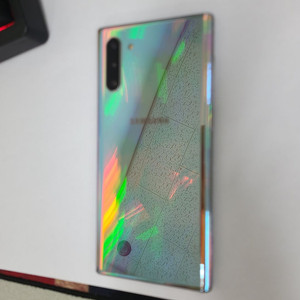 갤럭시 노트10 실버 256GB U+ 무잔상 중고폰 213263 이미지
