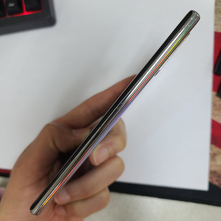 갤럭시 노트10 실버 256GB U+ 무잔상 중고폰 213263 이미지