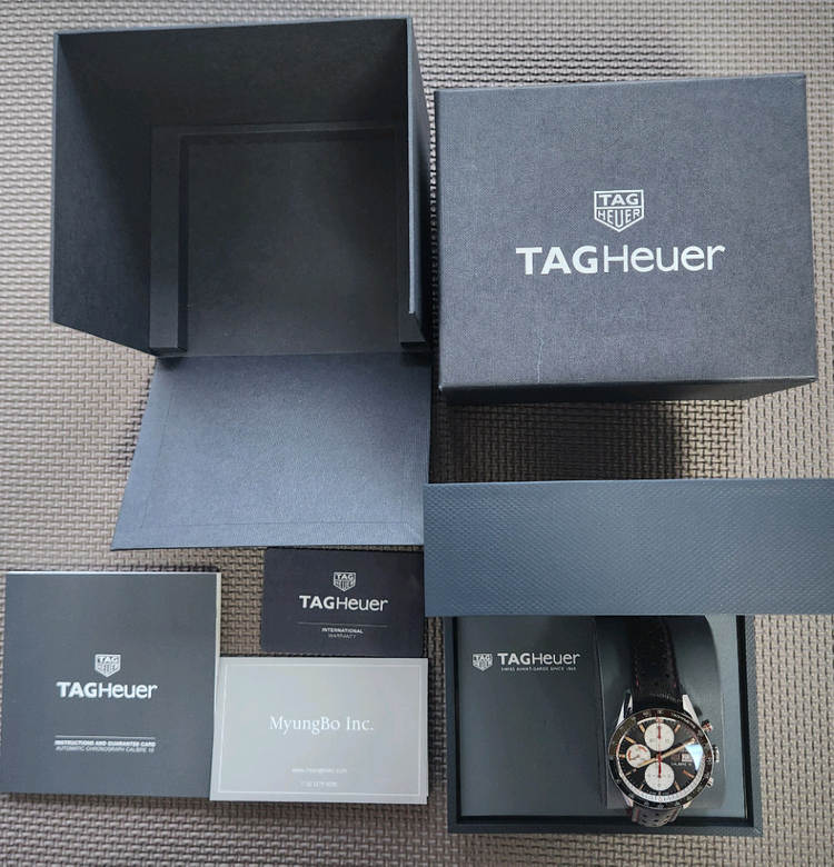 태그호이어 까레라 칼리버16 크로노그래프 오토매틱 41mm 이미지