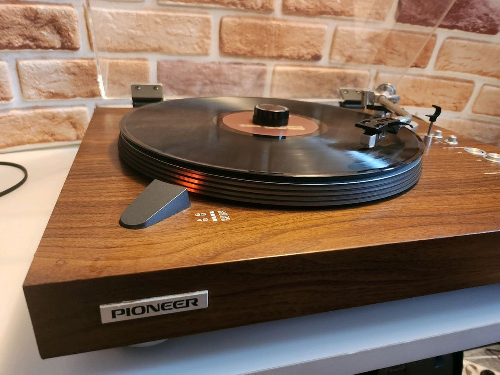 파이오니아(Pioneer) PL-1250 다이렉트 드라이브 턴테이블 LP 플레이어 이미지
