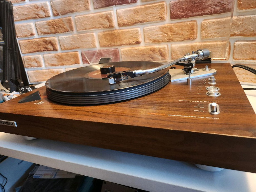 파이오니아(Pioneer) PL-1250 다이렉트 드라이브 턴테이블 LP 플레이어 이미지