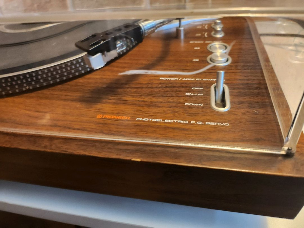 파이오니아(Pioneer) PL-1250 다이렉트 드라이브 턴테이블 LP 플레이어 이미지