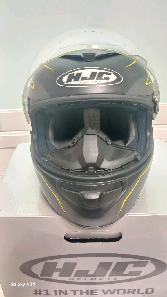 흥진(HJC)의 풀페이스 오토바이 헬멧인 HJC CL-ST 울트론(Ultron) MC-3HF 모델 새상품(L)+실드 이미지