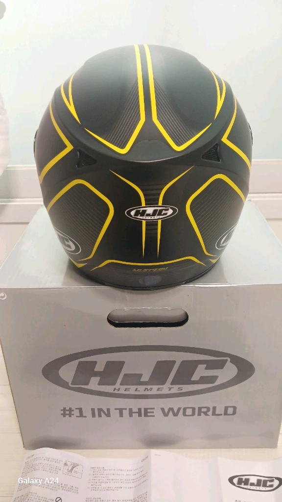 흥진(HJC)의 풀페이스 오토바이 헬멧인 HJC CL-ST 울트론(Ultron) MC-3HF 모델 새상품(L)+실드 이미지