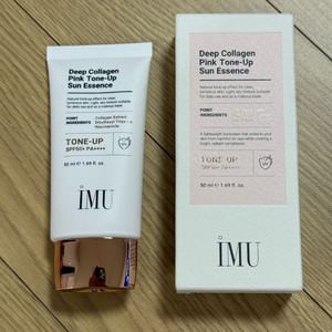 아이엠유 딥콜라겐 핑크톤업 선크림 선에센스 50ml 이미지