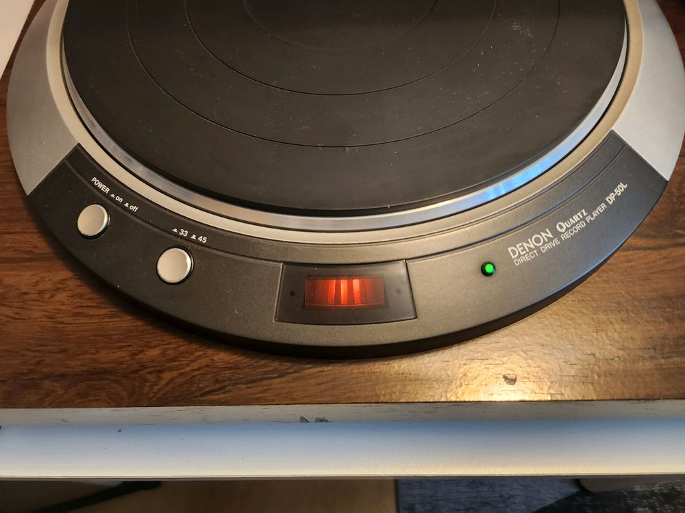 데논(Denon) DP-50L 다이렉트 드라이브 턴테이블 (1) LP 플레이어 이미지