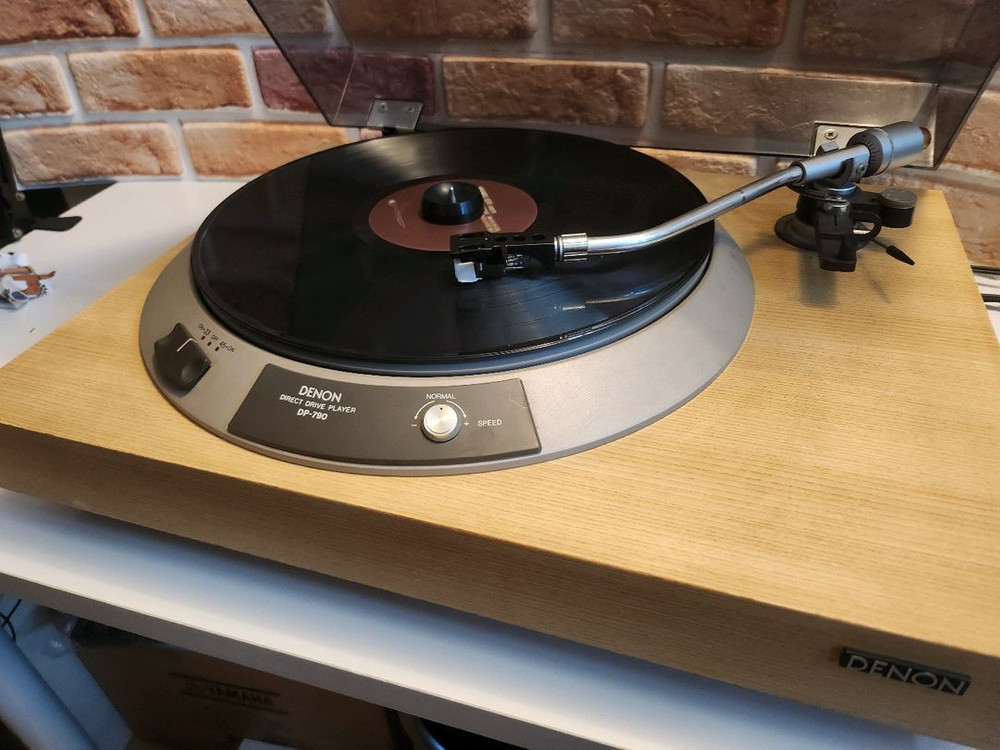 데논(DENON) DP-790 다이렉트 드라이브 턴테이블 LP 플레이어 이미지