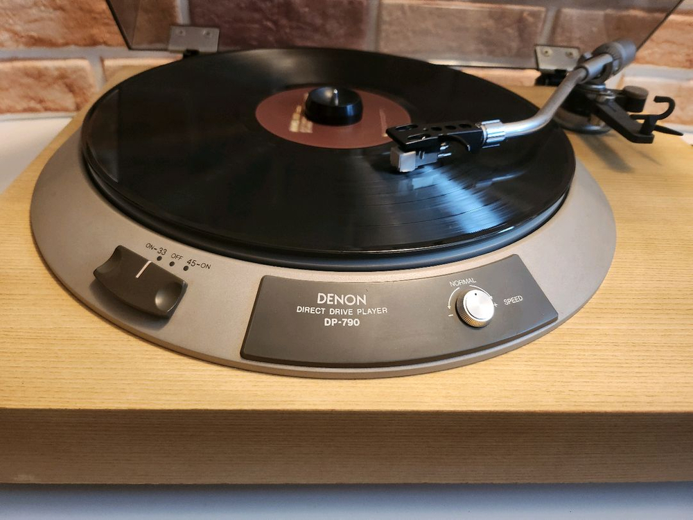 데논(DENON) DP-790 다이렉트 드라이브 턴테이블 LP 플레이어 이미지