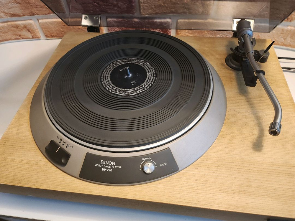데논(DENON) DP-790 다이렉트 드라이브 턴테이블 LP 플레이어 이미지