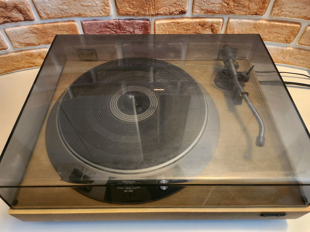 데논(DENON) DP-790 다이렉트 드라이브 턴테이블 LP 플레이어 이미지