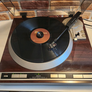 데논(DENON) DP-37F 다이렉트 드라이브 턴테이블 LP 플레이어 이미지