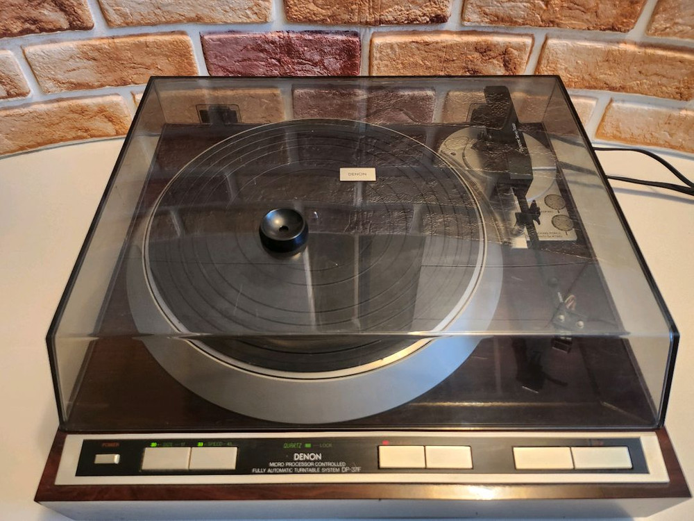 데논(DENON) DP-37F 다이렉트 드라이브 턴테이블 LP 플레이어 이미지