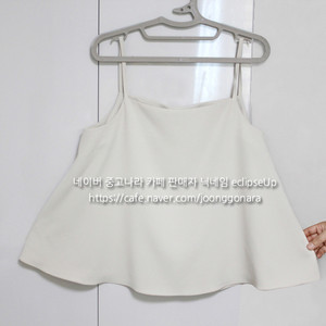 프로스트제이 슬리브리스 블라우스 프리사이즈 나시블라우스 끈나시블라우스 민소매티셔츠 민소매나시 나시 티셔츠 이미지