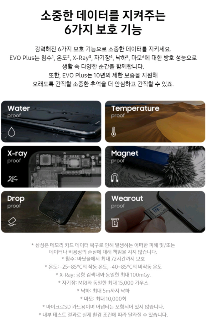 (미개봉) 삼성 SD카드 EVO Plus 1TB 팝니다 이미지