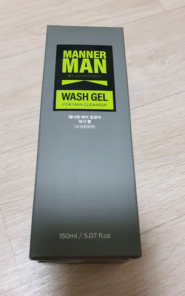 남성청결제 매너맨 바이 질경이 워시 젤 이미지