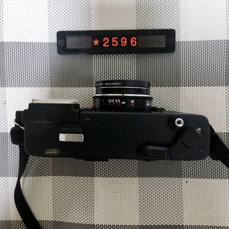코니카 C 35 EF 필름카메라 이미지