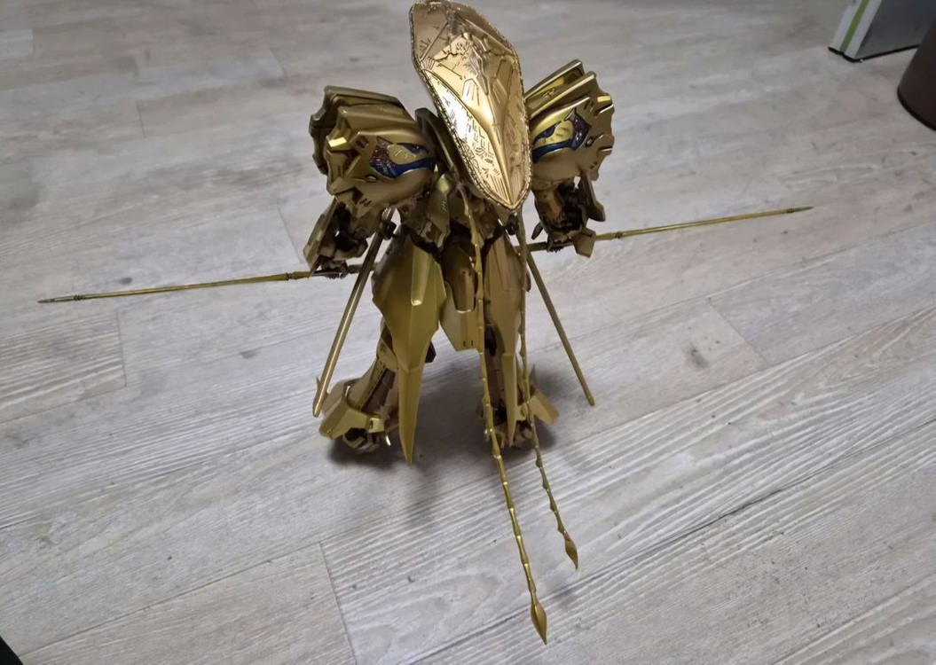 Volks 1/100 IMS 나이트 오브 골드 대관식 활 버전 도색완성품 이미지