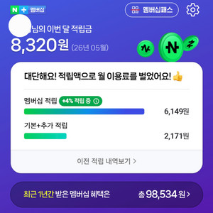 네이버 멤버쉽 1년 이미지