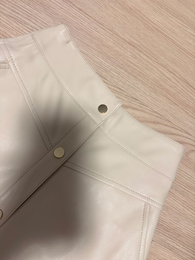 자라(ZARA) 여성 롱 스커트 에코레더 치마 XS24 (334455정도 이미지