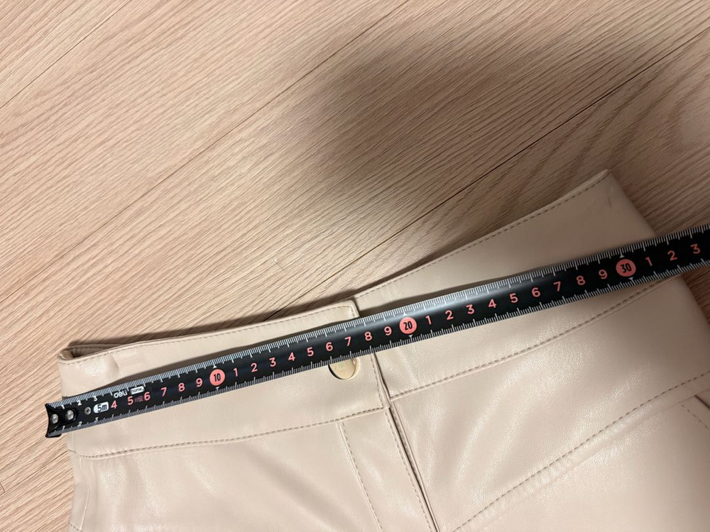 자라(ZARA) 여성 롱 스커트 에코레더 치마 XS24 (334455정도 이미지