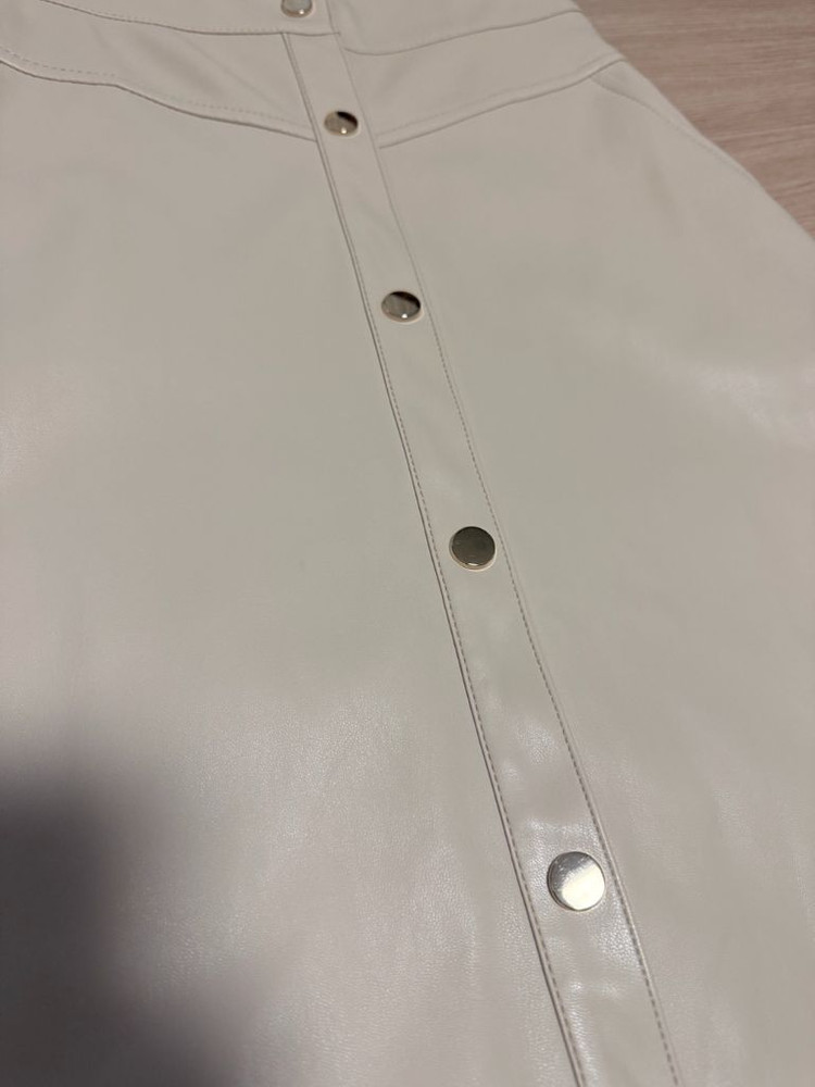 자라(ZARA) 여성 롱 스커트 에코레더 치마 XS24 (334455정도 이미지