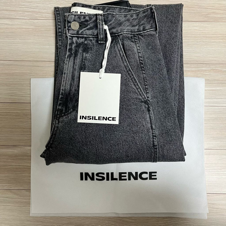[XS] 인사일런스 우먼 커브드 데님 팬츠 이미지