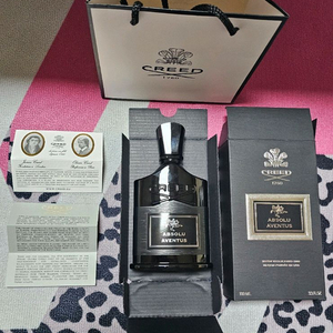 크리드 앱솔루 어벤투스 남성향수 100ml 미개봉 새상품 쇼핑백 이미지