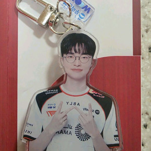 SKT x 우리은행 아크릴 키링 세트 페이커 도란 이미지