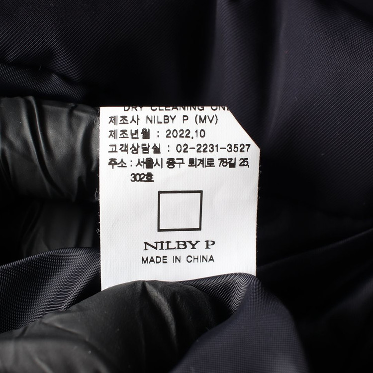 닐바이피 22FW 덕다운 후드 더플 미들 패딩 점퍼 이미지