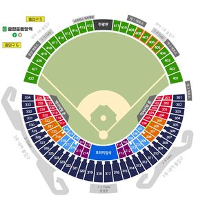5/30 LG(엘지) 트윈스 vs 기아 타이거즈 외야그린석 이미지