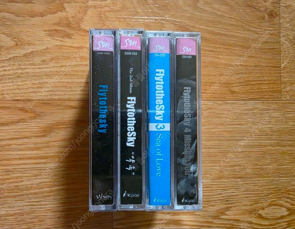 플라이투터스카이 Fly To The Sky 플투스 환희 브라이언 1,2,3,4집 카세트 테이프 TAPE 일괄판매 이미지
