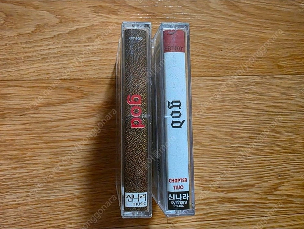 GOD 지오디 1,2 집 카세트테잎 TAPE 일괄 이미지