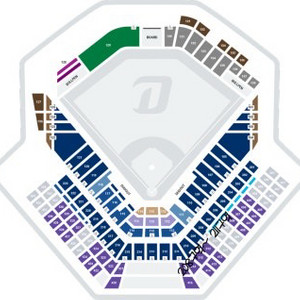 5/29 NC 다이노스 vs 롯데 자이언츠 3루 내야석, 응원단석, 미니테이블석 이미지