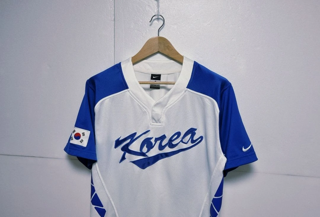 남성 나이키 코리아 대한민국 야구 국대 국가대표 유니폼 저지 져지 WBC 이미지